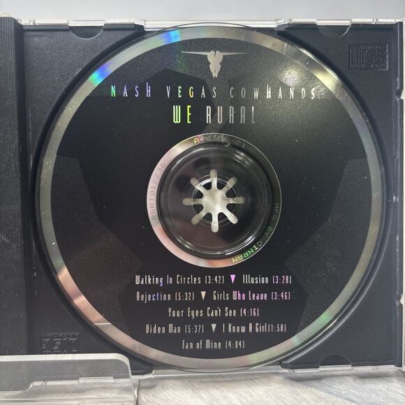 Nash Vegas Cowhands – We Rural (CD, Rare Indie Country Rock) - Picture 4 of 5